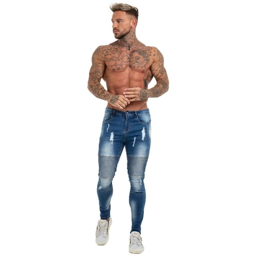 Image of Bourbon Biker Jeans