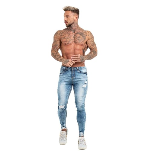Image of Distilled Blue Jeans
