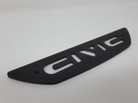 Image 2 of 88-91 Honda Civic EF Hatchback 3rd Brake Light Overlay Plate (Spoiler)