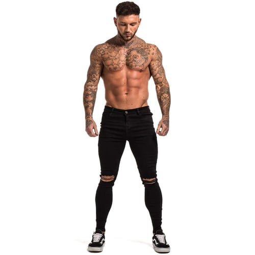 Image of Black Barrel Jeans