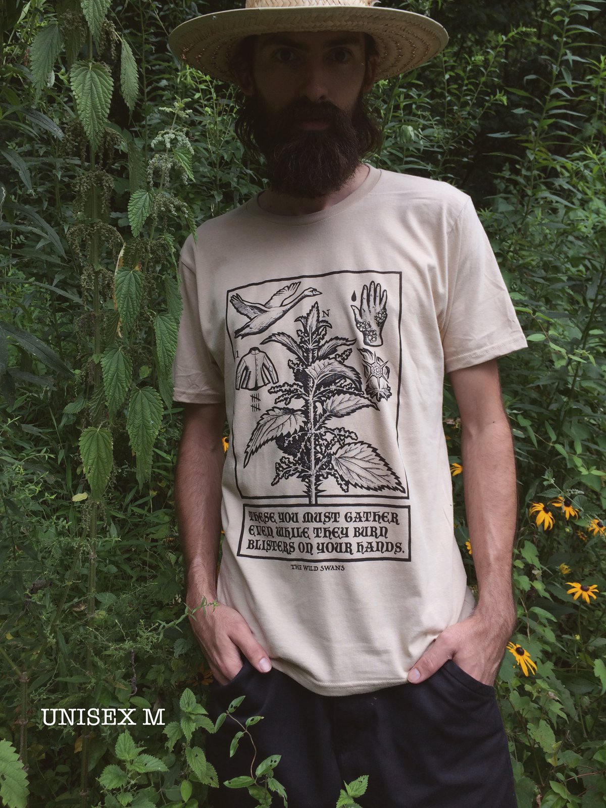 Image of METAL NETTLE [limited edition organic shirt]