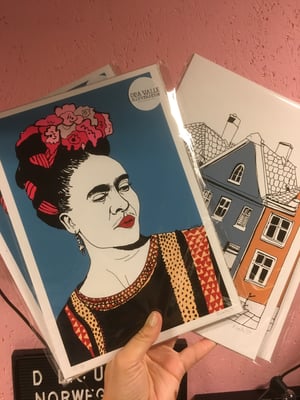 Image of Frida Kahlo print A4