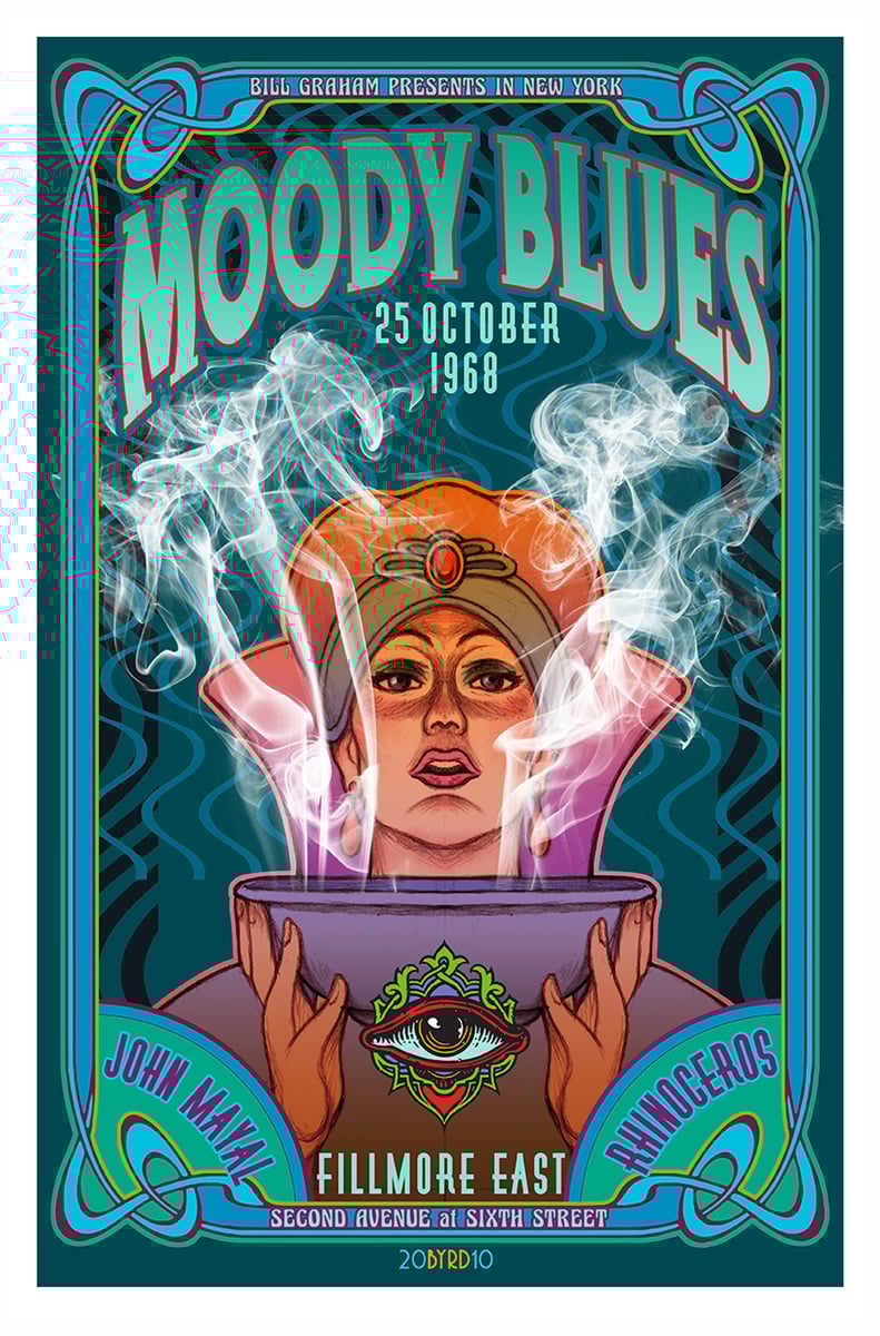 MOODY BLUES Fillmore East October 1968 Davidedwardbyrdposters moody-blues-fillmore-east-october-1968-davidedwardbyrdposters