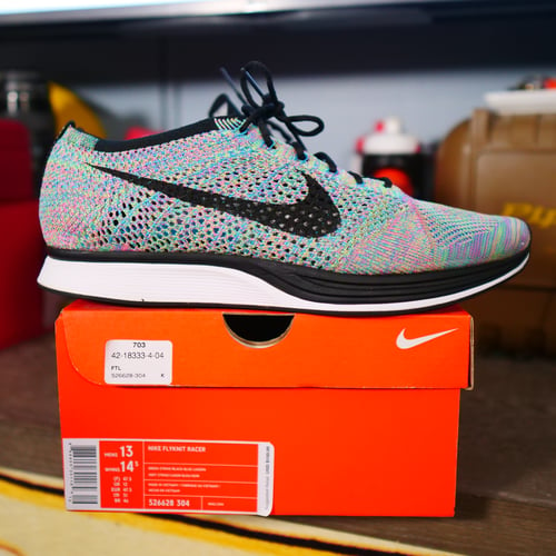 Image of Multicolor Flyknit Racer