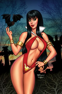 Image of Vampirella #1 Comics Elite Virgin Variant Artist Proof with COA