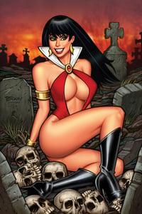 Image of Vampirella #1 Comics Elite Virgin Variant Cover.