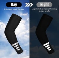 Image 4 of UV Ray Protective Arm Sleeve [2 Pairs]