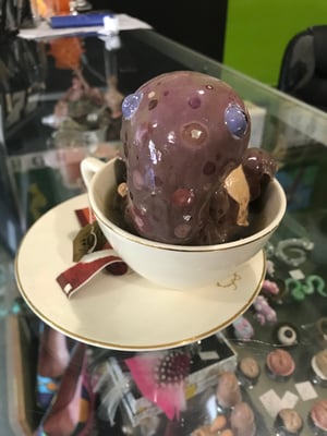 Image of Tea Cup Treasure series Fat and Happy Salamander