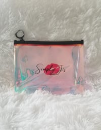 Image 2 of Holographic Cosmetic Bag 