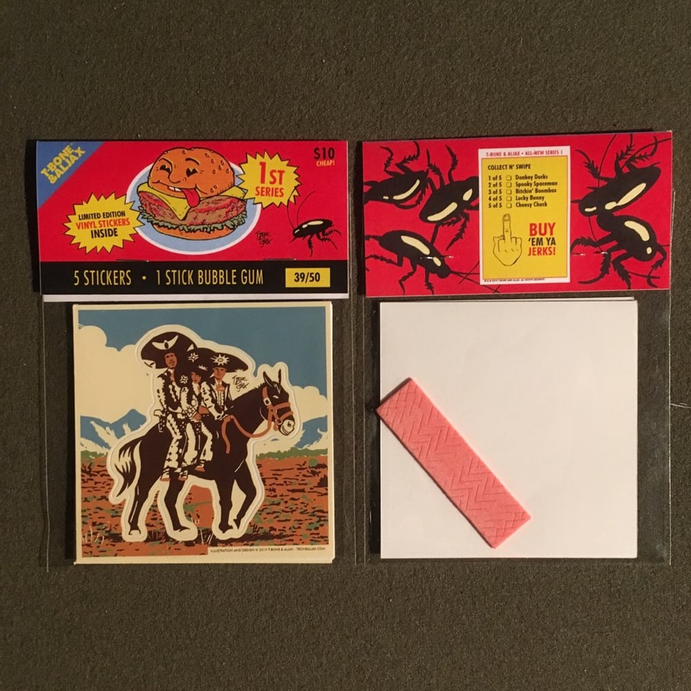 Image of T-Bone & Aljax Sticker Pack Series 1