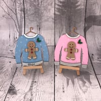 Image 3 of Gingerbread Christmas Jumper