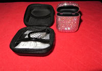 A/B Pink ( Real Swarovski) Air Pod Case 