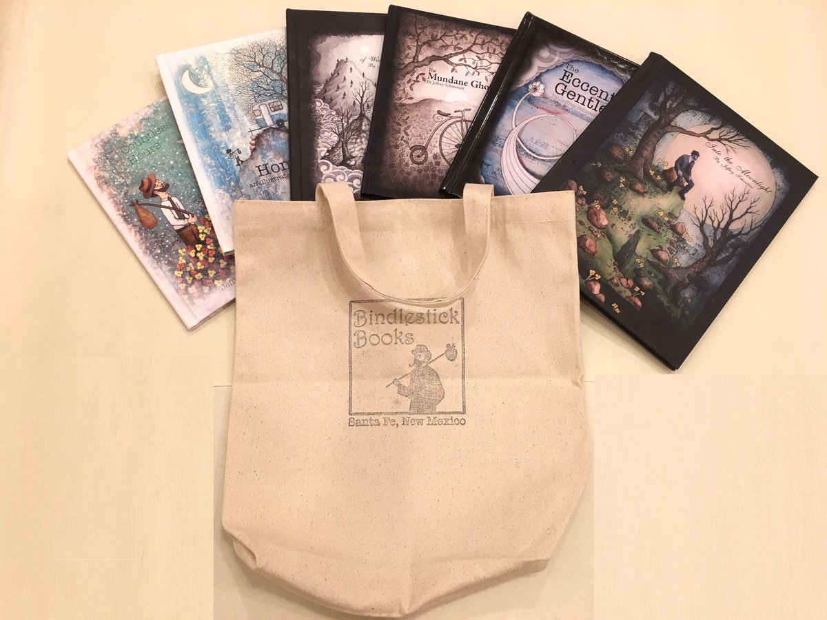 Image of Bindlestick Bundle - all 7 books and a custom Bindlestick tote bag