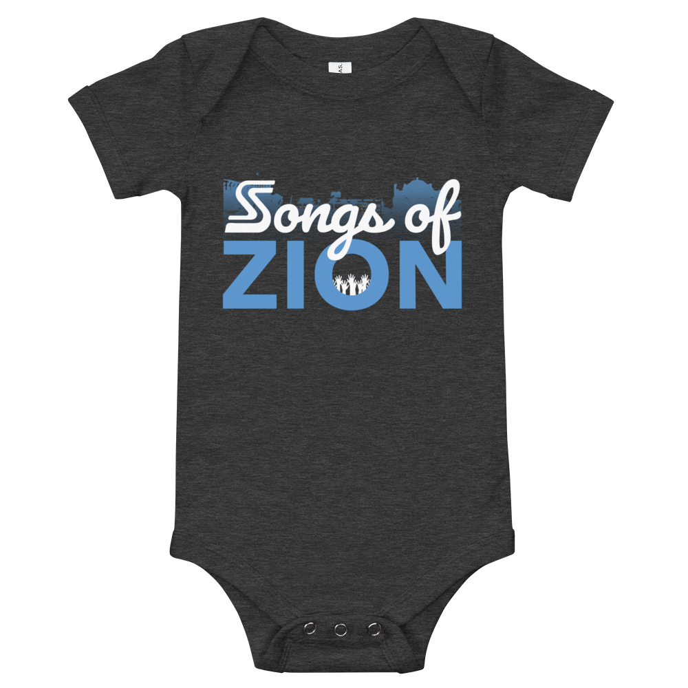 Image of Baby Songs of Zion Short Sleeve Snap Tee