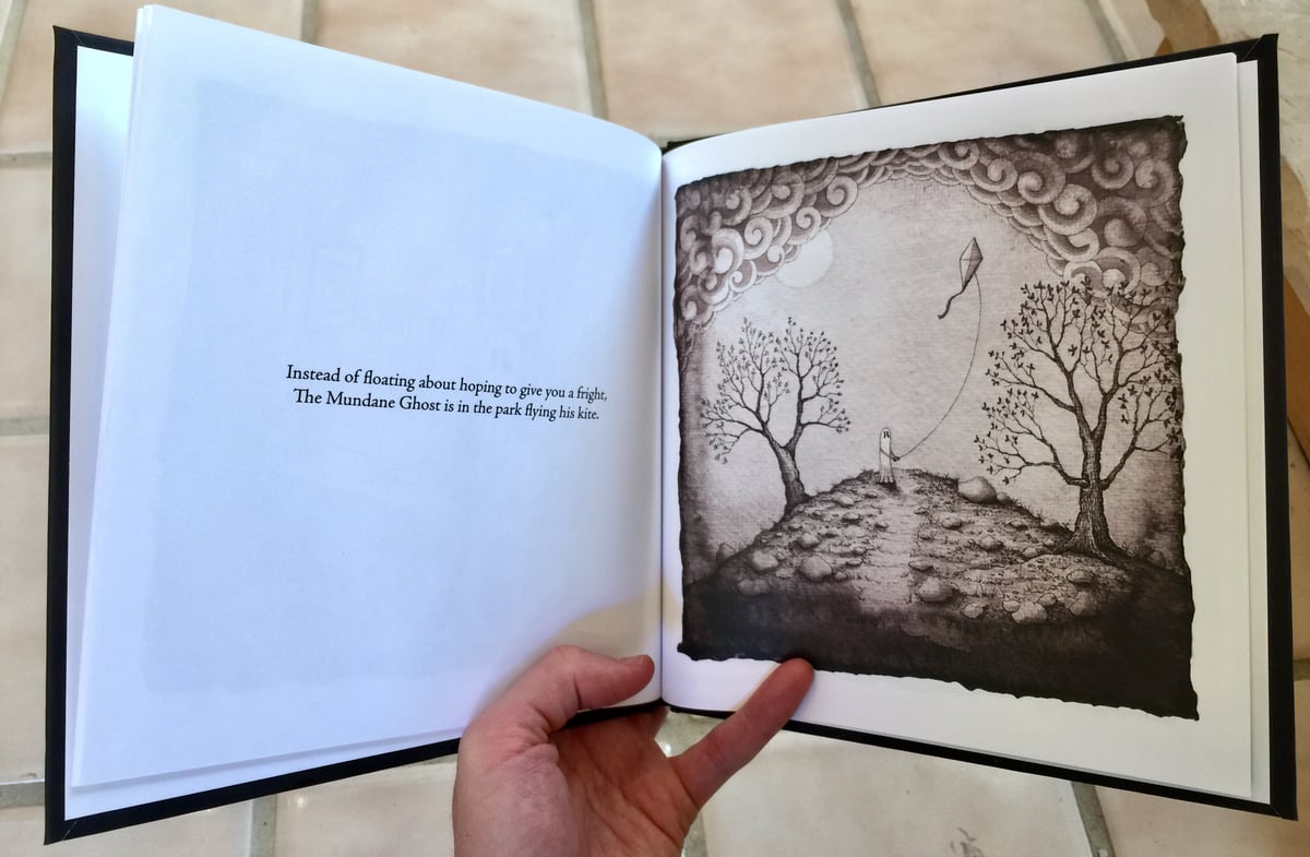 Image of The Mundane Ghost / Hardcover signed by the artist