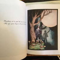 Image 3 of Into the Moonlight / Hardcover signed by the artist