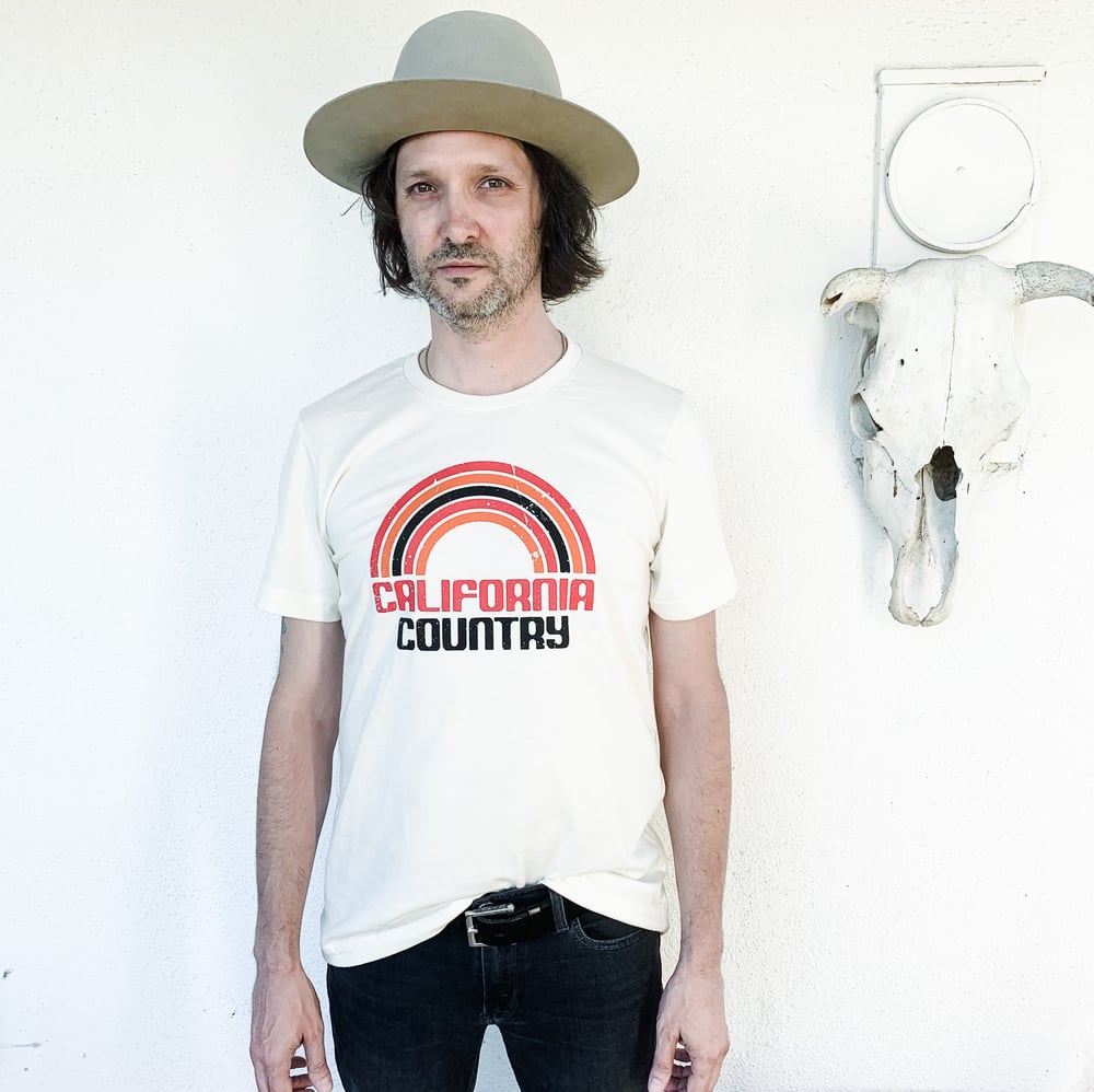 Image of California Country Mens Tees - Vintage White