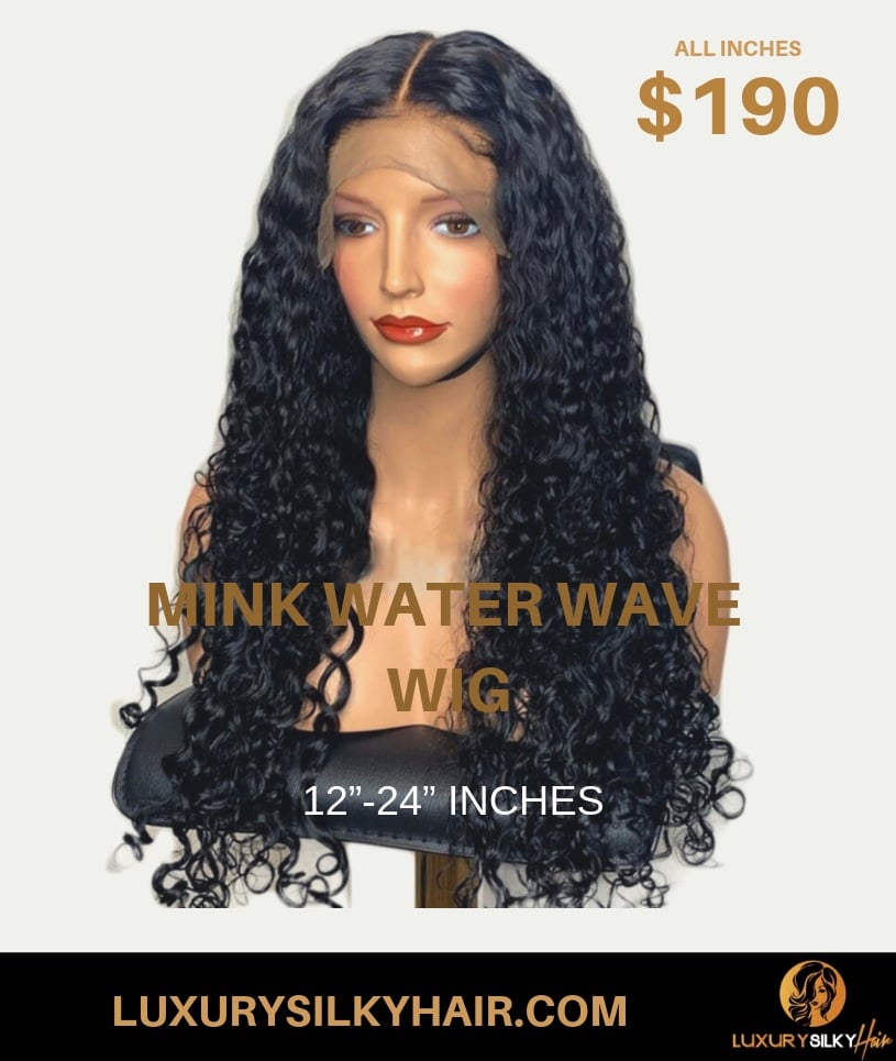 Image of Mink Water Wave Wig SALE💛