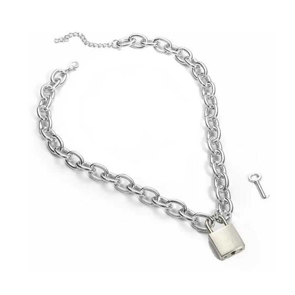 Image of Chunky padlock necklace