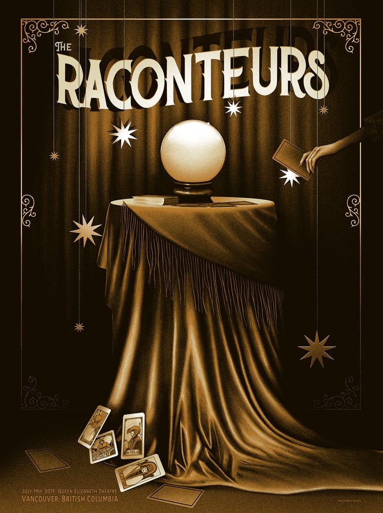 Image of *LOW STOCK* Raconteurs - Vancouver, July 19th