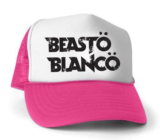 Image of OFFICIAL - BEASTO BLANCO - PINK "TRUCKER HAT"