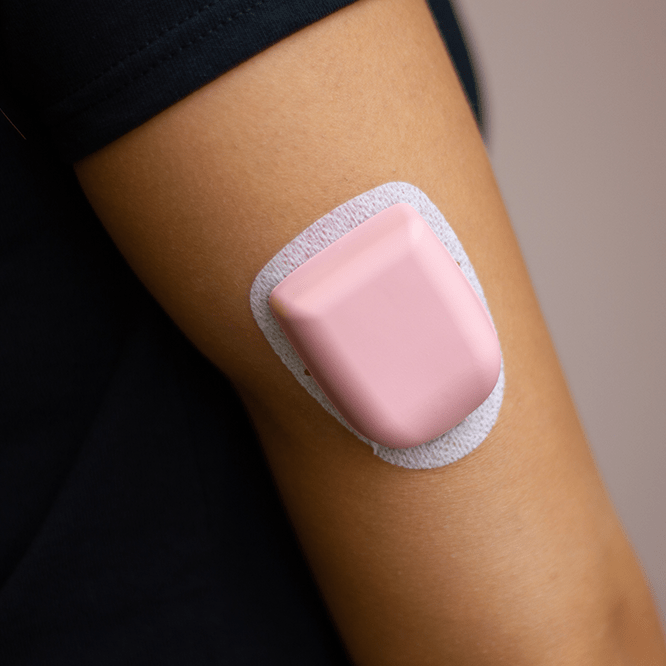 Image of Light Pink Omnipod Reusable Hard Cover