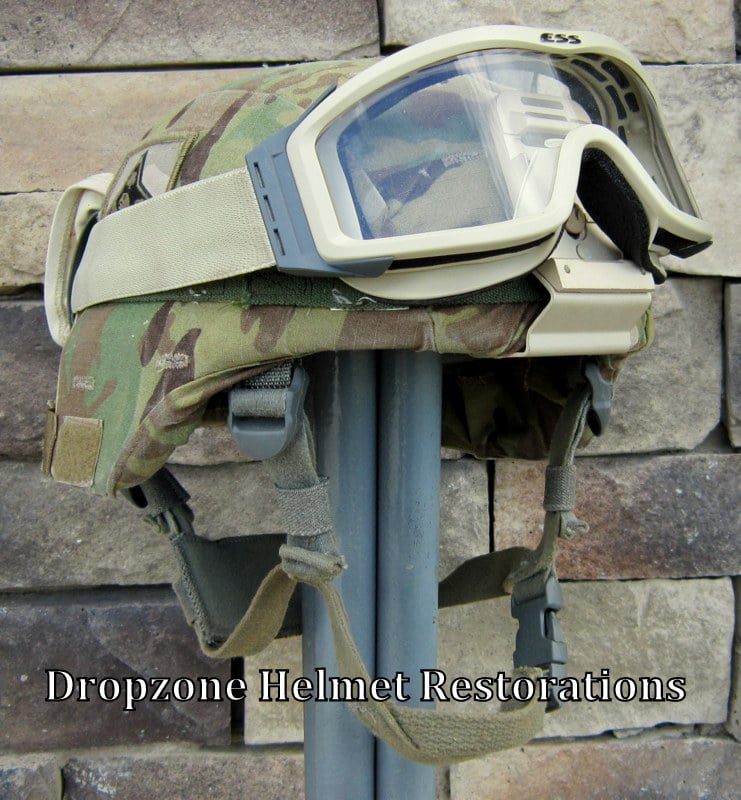 Dropzone Helmet Restorations Co. — ADVANCED COMBAT HELMET (ACH). 101st