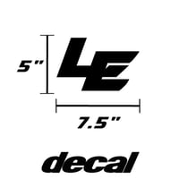 Liftedenuff logo decal