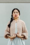 Kinikin Mohair Cardigan - Limited ( in colour Milk Tea)
