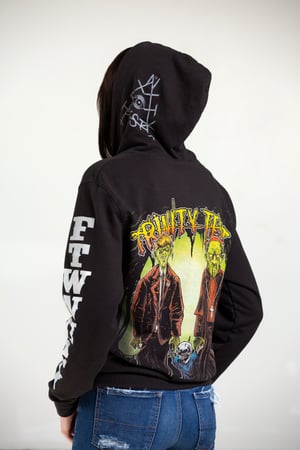 Image of TRINITY TEST FULL COLOR, ZIP UP, HOODIES - ALMOST SOLD OUT!!!