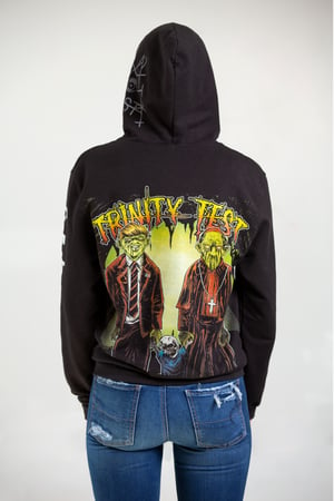 Image of TRINITY TEST FULL COLOR, ZIP UP, HOODIES - ALMOST SOLD OUT!!!