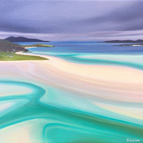 Image of Dancing sands, Harris giclée print
