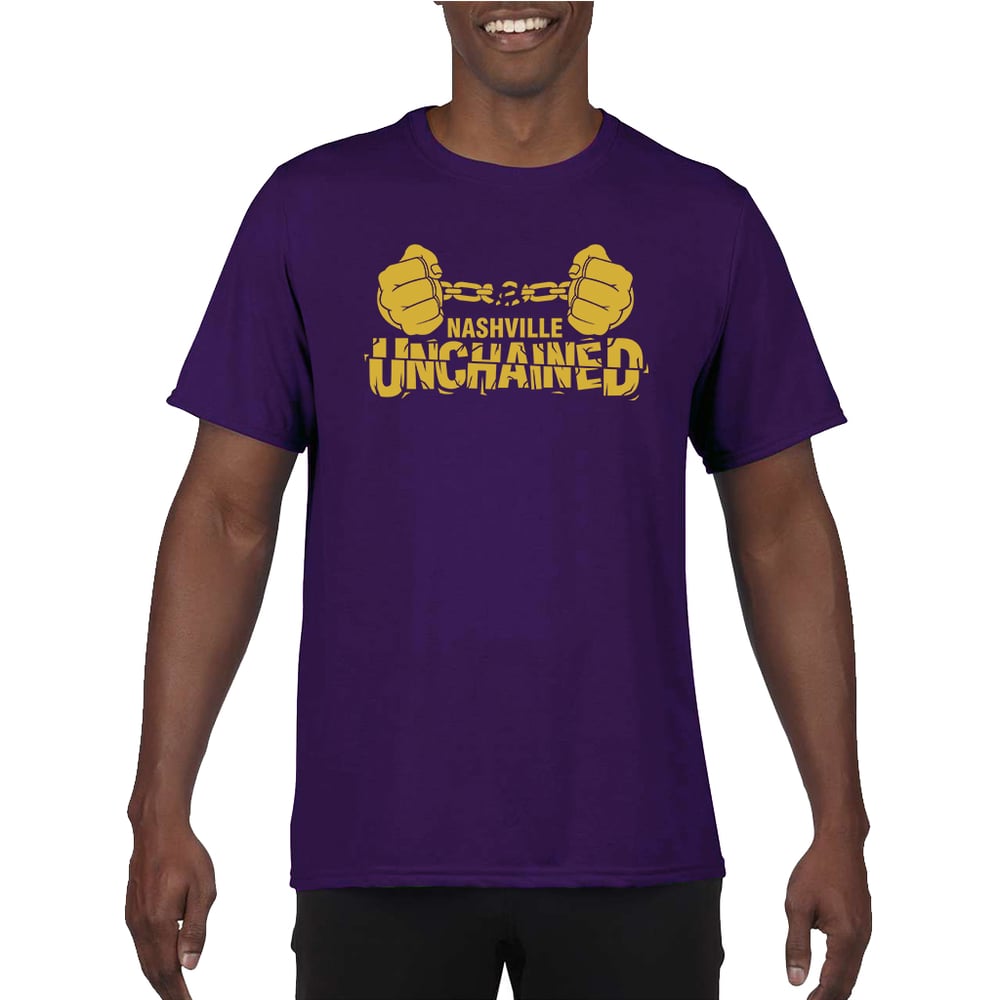 Image of Nashville Unchained Purple and Gold
