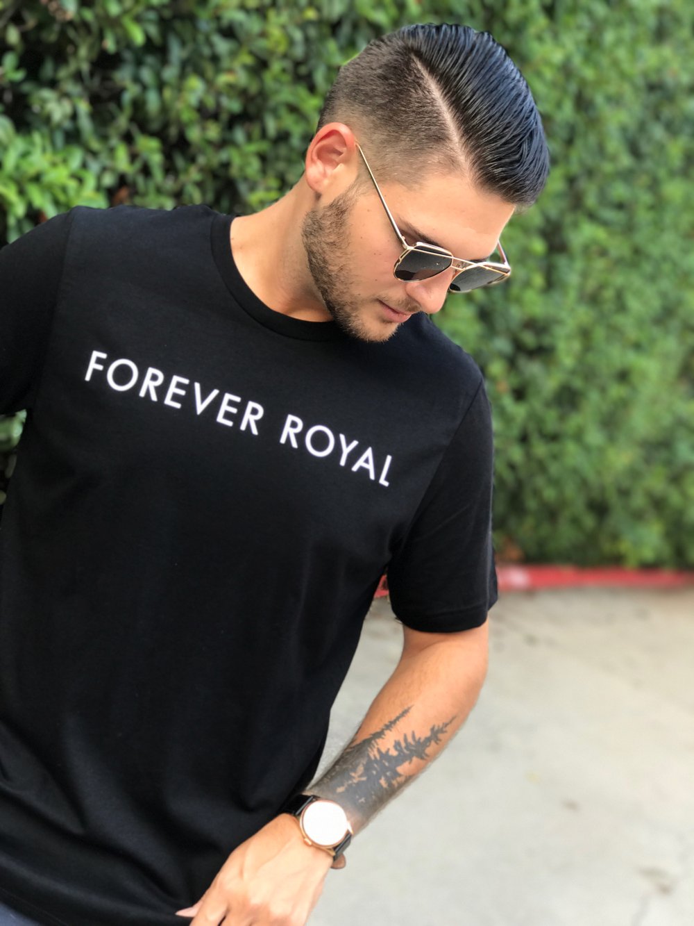 Image of "Black" Royal Tee