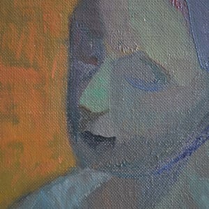 Image of 1965 Oil Painting, 'French Ballet Dancer,'