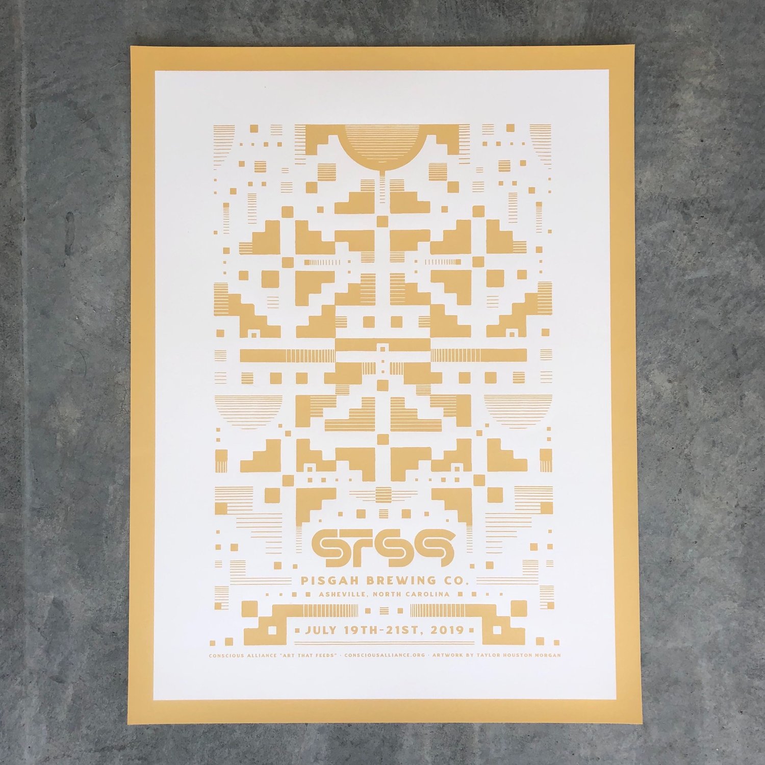 Image of STS9 Asheville, NC 2019 (Metallic Gold)