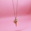 Gold Conch Shell Necklace