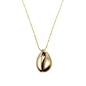 Gold Coffee Bean Necklace