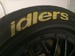 Image of 4x IDLERS Tyre stencil stickers