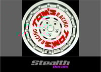 Image 1 of Tom's Racing Vesta Japan 15" Replacement decals