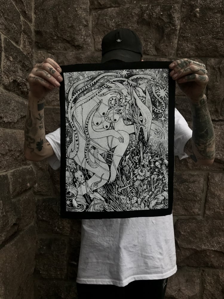 Image of “Barf Boy” // Back Patch // Collaboration w/Nomi Chi 