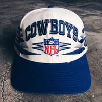 Image 1 of Original 90’s Logo Athletic “Diamond” Dallas Cowboys Snapback.