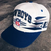 Image 2 of Original 90’s Logo Athletic “Diamond” Dallas Cowboys Snapback.