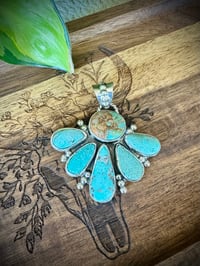 Image 1 of Sierra Blue Cluster Pendant