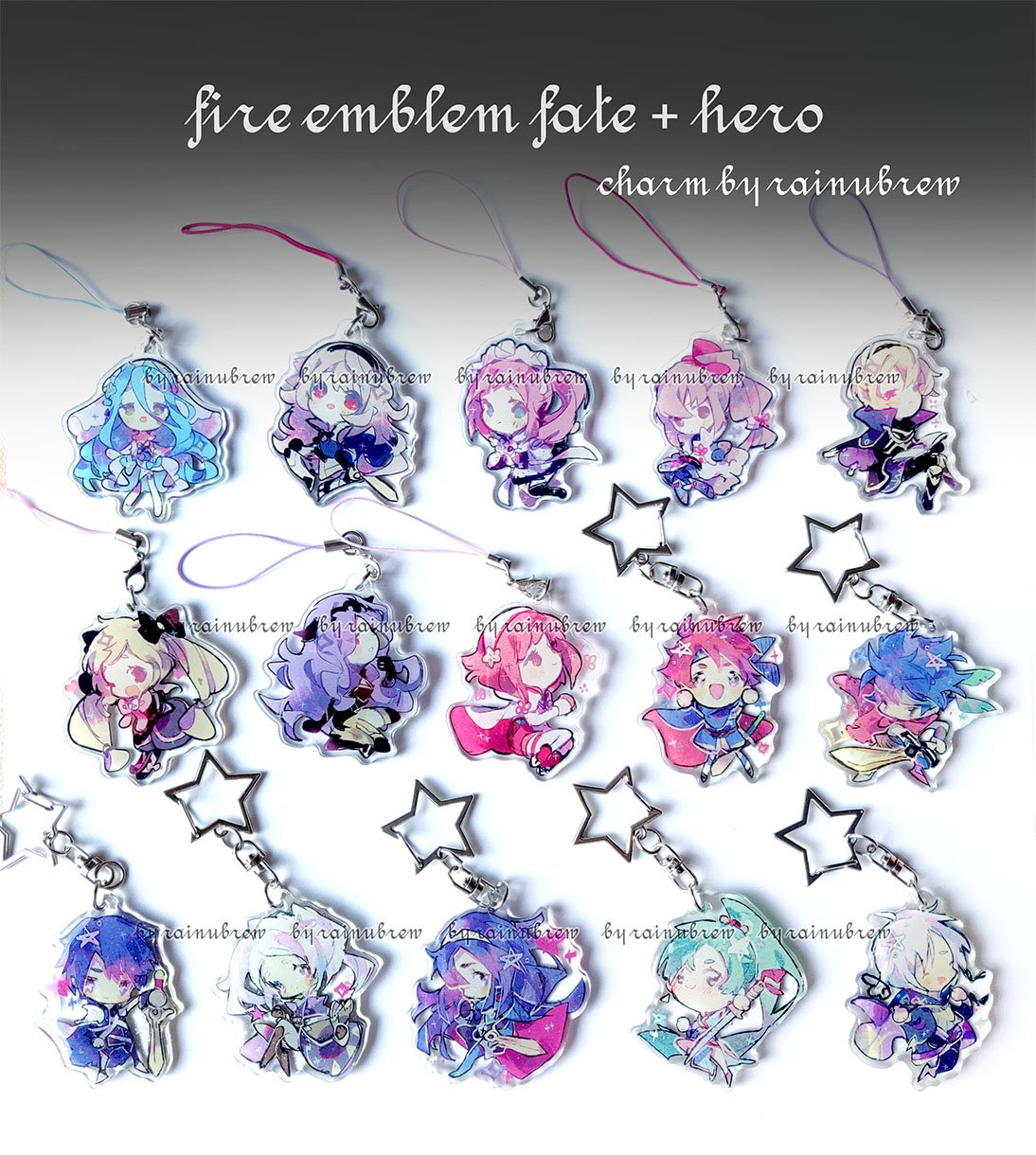 Image of fire emblem collection | 2 inch charms