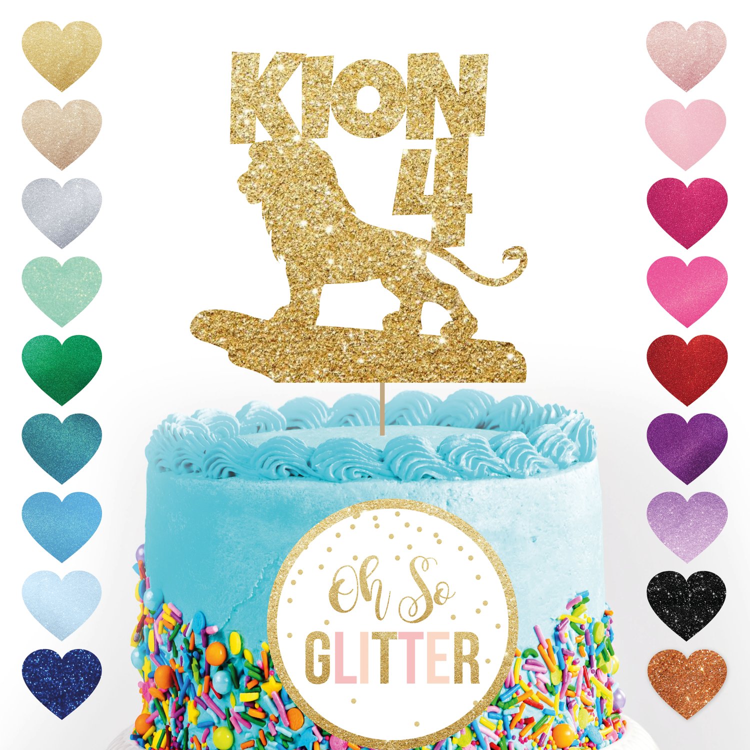 Image of LION KING - Custom Cake Topper