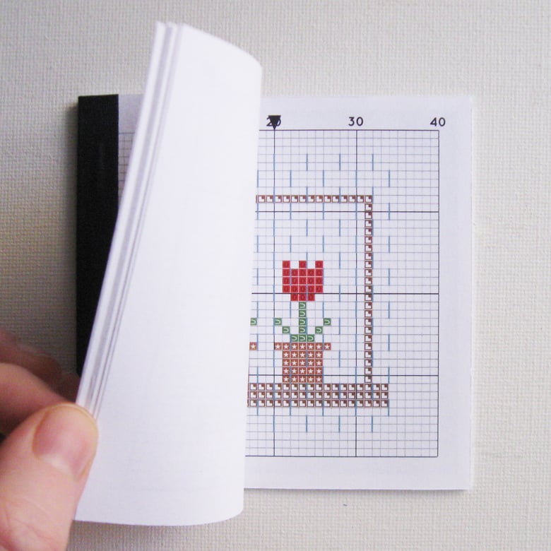 Image of Windows cross stitch pattern book