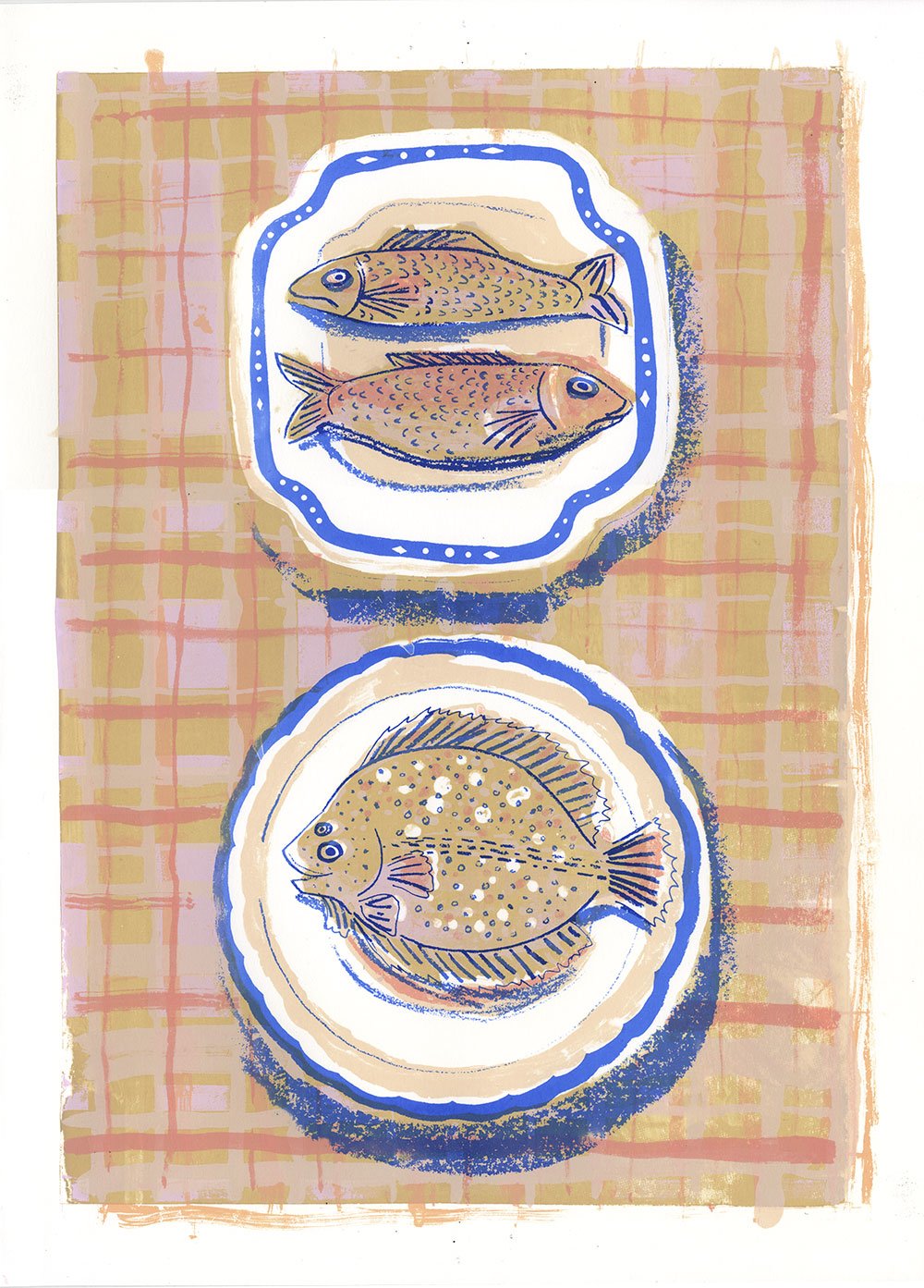 Image of 'Fishy Dishy' Limited Edition Screenprint