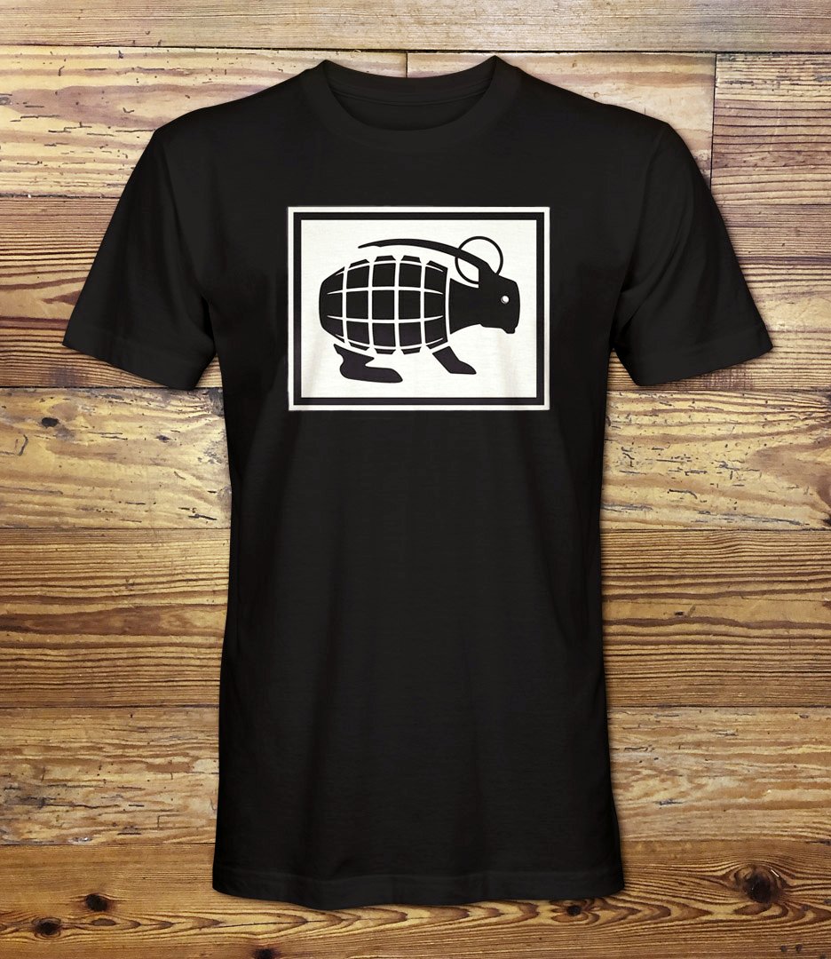 Image of Grenade Bunny Tee - Black - Free Shipping!