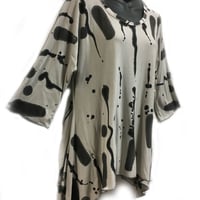 Image 2 of  Bamboo - Joy Tunic - Hop Scotch Hand Painted Design